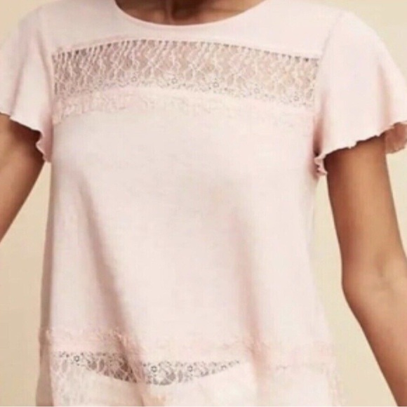 DELETTA by ANTHROPOLOGIE Lace Top - Picture 2 of 12